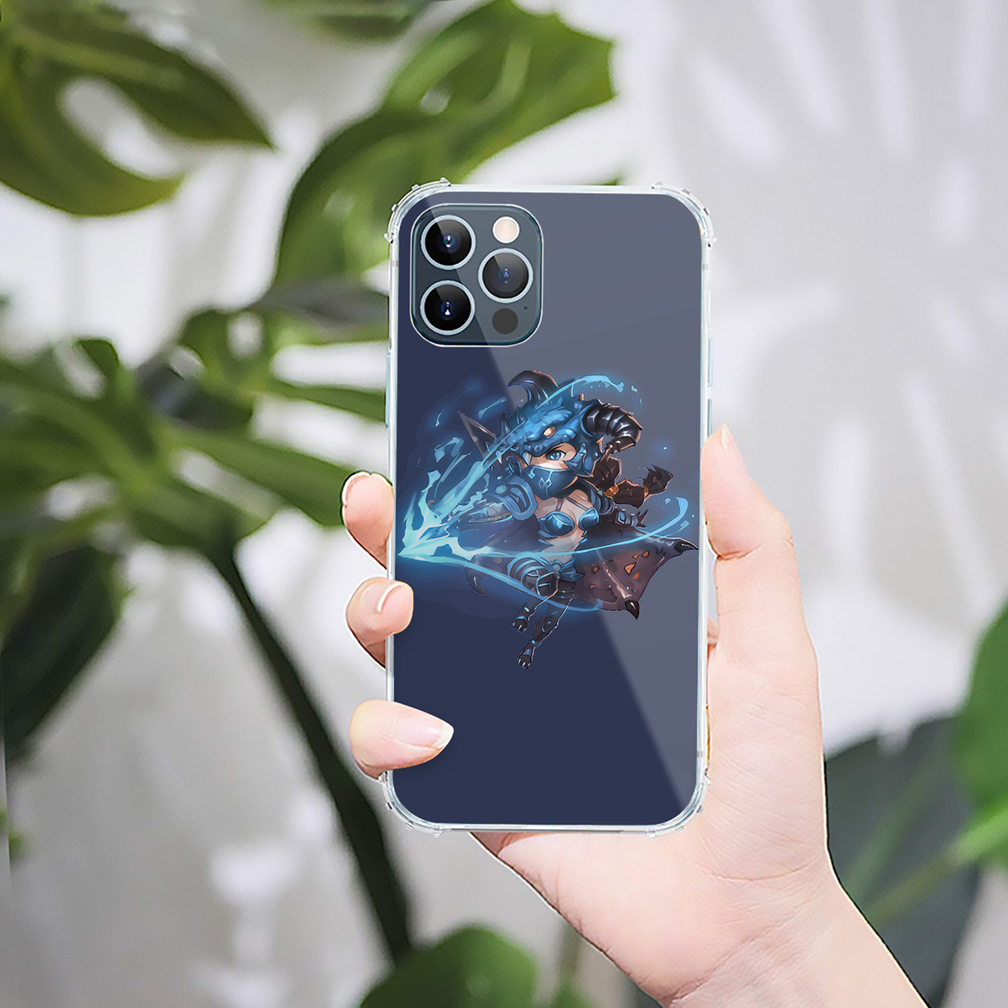（画像用） リーグ・オブ・レジェンド League of Legends LOL 【iPhone 12シリーズ対応】透明スマホケース（クリアソフトケース）